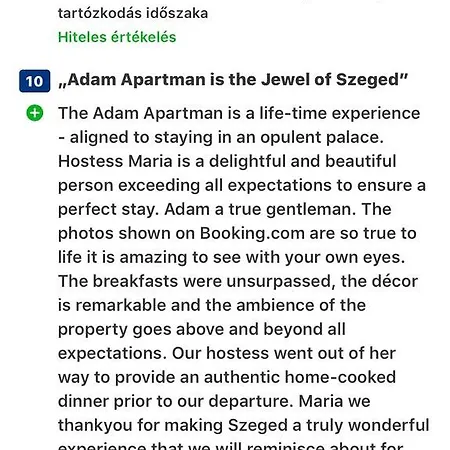 Lägenhet Adam Apartmanhaz Szeged